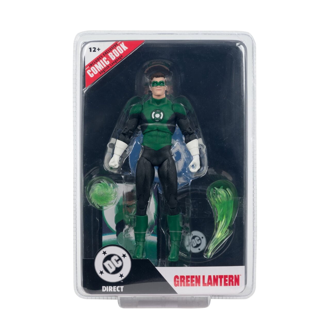 DC Direct Page Punchers Green Lantern Hal Jordan (Green Lanterns #48) 7" Action Figure with Comic - McFarlane Toys