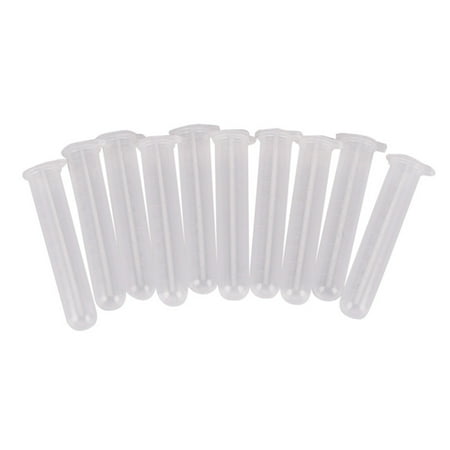 

10pcs 10ml micro centrifuge tube vial clear plastic vials container snap cap