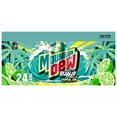 thumbnail image 2 of Mountain Dew Baja Blast Tropical Lime Soda Pop, 12 oz 24 pack Cans, 2 of 8