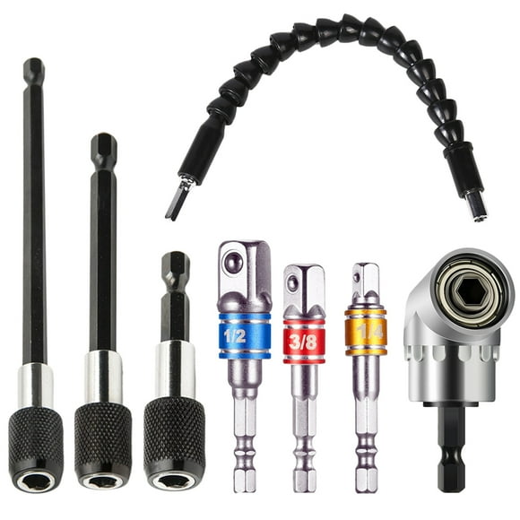 Flexible Drill Bit Extensions