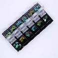 thumbnail image 1 of KATEA Nail Art Crystals symphony Flat Back Nail Rhinestones Bling Bling Decorations Gems Accessories 12 Grid 1Box, 1 of 4