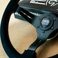 thumbnail image 5 of Black Suede Steering Wheel for Acura RSX ALL TL 97+ Honda Accord Civic US, 5 of 8
