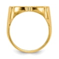 thumbnail image 2 of 14K Yellow Gold Ring Band Themed Holds 1 10oz American Eagle coin Product does not include, Size 5, 2 of 8