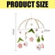 thumbnail image 5 of Campanas de viento de madera, campanas de cama, móviles para guardería, cunas colgantes, abeja de peluche, juguete giratorio de madera, decoraciones para camas de recién nacidos, 5 of 5