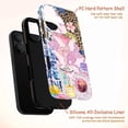 thumbnail image 4 of Coquette Aesthetic Phone Case, Leopard Print & Pink Cocktail Collage Cover for iPhone 17 16 15 14 13 12 11 Pro Plus Max Mini, 4 of 6