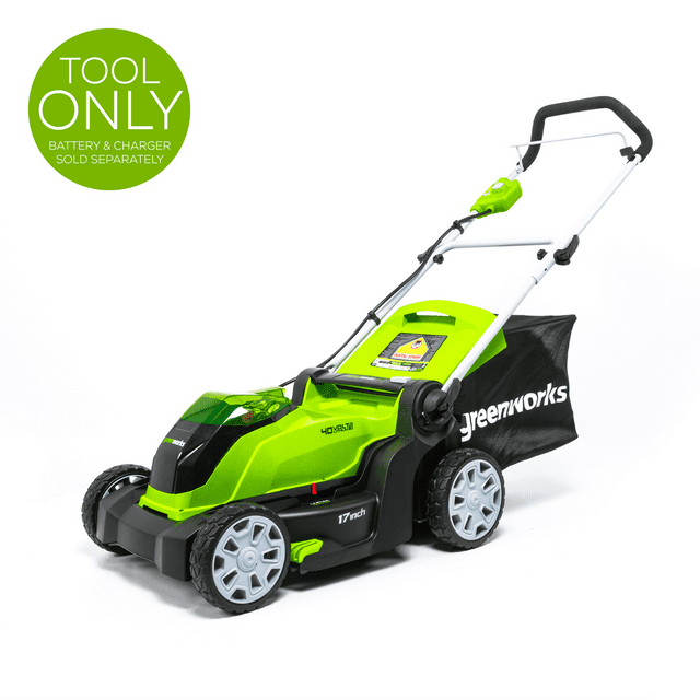 Greenworks Tondeuse Poussée 40V 17 Pouces (Outil Seulement)