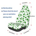 thumbnail image 3 of Fotbe St Patrick's Day4 Funda para Asiento de Auto con Estampado – Impermeable y Antisudor – Ajuste Universal, Lavable a Máquina, Antideslizante (1 Pieza), 3 of 5