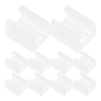 Hemoton 10pcs Neon Rope Mounting Clip Led Strip Light Mounting Clips Flexible Mounting Clamps Led Light Mounting Clips Replacement