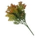 thumbnail image 3 of Hoja de planta de vainilla de 6 ramas, oficina en casa, hojas de hierba de plástico, planta decorativa para banquete de boda, naranja Advancent HA6986-02B, 3 of 6