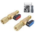 thumbnail image 4 of LHCER Outils de Climatisation, Valve de Charge de Climatisation, Adaptateur de Tuyau de Charge de Réfrigérateur pour R22 R410A, 4 of 8