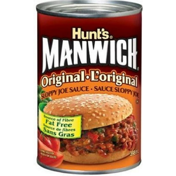 Sauce Sloppy Joe originale ManwichMD de Hunt'sMD MD 398 ml