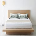 thumbnail image 6 of Yayeee Pillowcase Standard Size Set of 2 Satin Wrinkle Resistant Pillow Case, Foggy Forest, 6 of 7