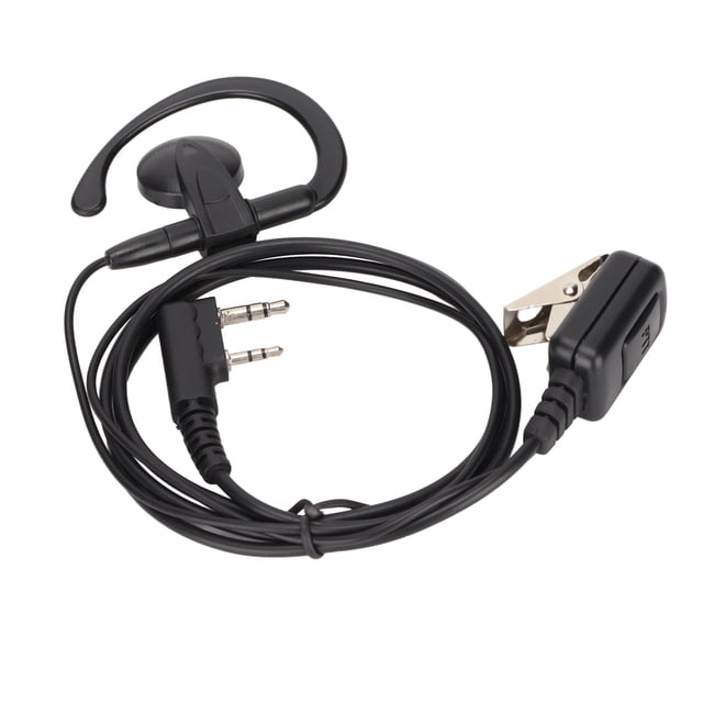 Auriculares de Radio de 2, G de Forma de Forma de Ruido Canceling Walkie Talkie 2 Pin Aurpiece for Hotel For Club For Restaurant For Para Para