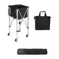 thumbnail image 1 of koolsoo Chariot à Balles de Tennis Compact Pliable Panier à Balles avec Roues, 1 of 9