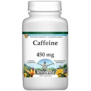 TerraVita Extra Strength Caffeine - 450 mg, (100 Capsules, 1-Pack, Zin: 512212)