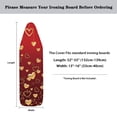 thumbnail image 5 of HELLHERO Ironing Board Covers with Elastic Edge and Hook Loop Ironing Board Protector Cover Elastic Edge for Table Top Easter, 5 of 5