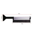 thumbnail image 2 of MLINS Aluminum Alloy Snow Ice Scraper Extendable Telescoping Snow Brush Shovel for Car Motorcycle Truck, 2 of 8