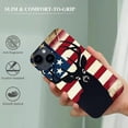 thumbnail image 4 of ONETECH Case Compatible with iPhone 14,American Flag Buck 14 Cases for Men/Women/Boys/Girls,Non-Slip Four Corner Shock Absorption Soft  Protective Case Compatible with iPhone 14 6.1 inch, 4 of 5