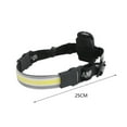 thumbnail image 4 of Xihbxyly Linterna Frontal Led Cob Portátil de 5 W, Gran Angular, Ajuste Cómodo, Manos Libres, Ideal para Acampar y Pescar Al Aire Libre, Resistente Al Agua Ip64., 4 of 7