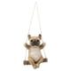 thumbnail image 1 of Figura Hi-Line Gift Ltd con forma de bulldog francés en poliresina con columpio, 1 of 5