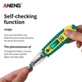 thumbnail image 3 of AC/DC 12-250V LCD Digital Tester Destornillador Voltaje Detector Verde, 3 of 9