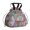 Boho Bohemia Flower-1, variant on Boho Bohemia Flower Drawstring Lunch Bag Women - Drawstring Lunch Bag Insulated for Work Office - Stain-Resistant Large Lunchbags for Women with Multi-Pockets