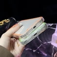 thumbnail image 4 of Designed for iPhone Case,Luminous Glitter Crystal Glowing in The Dark Fluorescence Edge Night Shine Camera Lens Protection Shockproof Protective Cover Phone Case (iPhone 11,Blue), 4 of 7