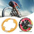 thumbnail image 2 of Narrow Wide Chainring, 104 BCD Single Round Bike Chainwheel, Chain Rings for Mountain Bike, Road Bike - 38T, 2 of 8