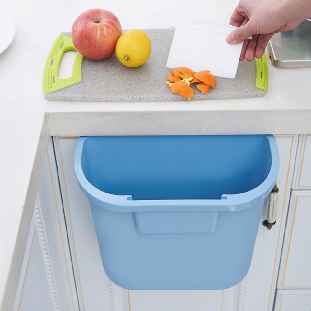 Siaonvr Garbage Can Kitchen Door Trash Hanging Garbage Storage