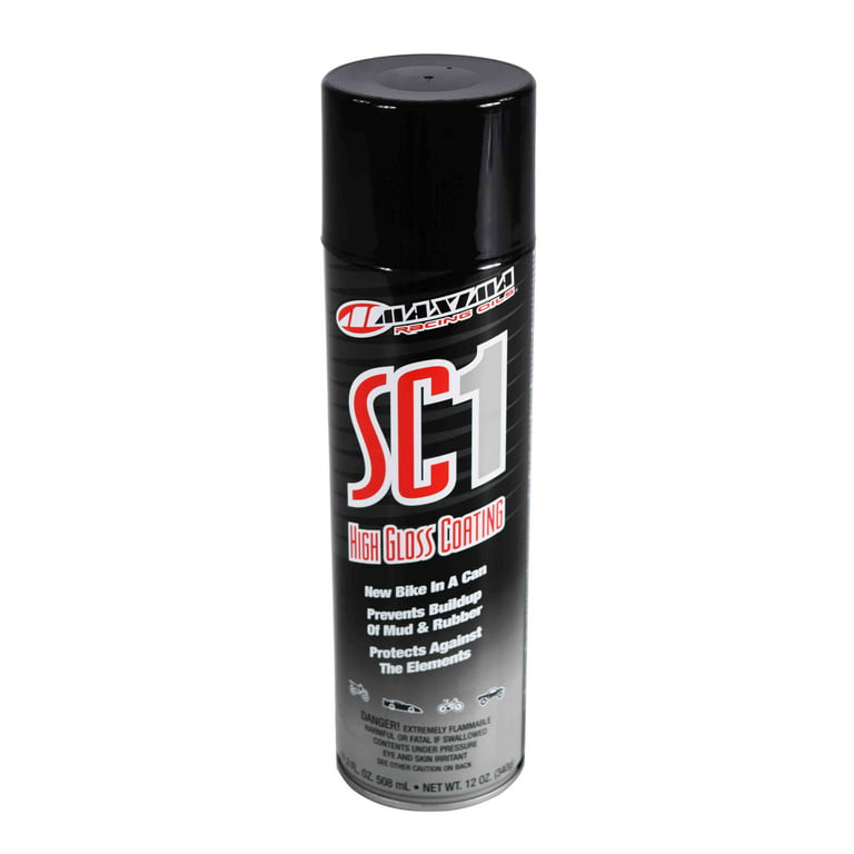 Maxima Racing Oils SC1 High Gloss Silicone Clear Coat Spray Cleaner 17.2 fl. oz (8 Pack) w/ Air Freshener
