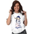 thumbnail image 5 of Betty Boop Athletic Baseball Player Short Sleeve Women's Graphic Tee Brisco Brands S, 5 of 6