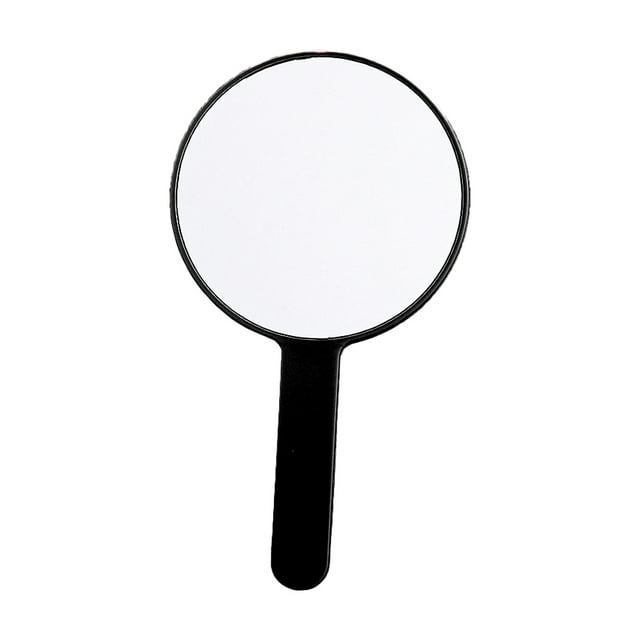 12*21.5 round handle mirror handheld makeup mirror portable mirror travel