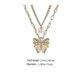 thumbnail image 4 of 1pc Dual-layer R Necklace Crafted Fash Accessory Necklace For Wedding Banquet, 4 of 4