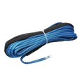 thumbnail image 4 of Synthetic Winch Rope 50ft Vehicles Towing Car Breakdowns Towing Winch Cable Boat , Blue, 4 of 8