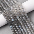 thumbnail image 2 of Natural Labradorite Round Bead Strands Grade AA 6mm Hole: 1mm about 66pcs/strand 15.5 inch, 2 of 7