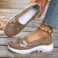thumbnail image 3 of Willtoo Orthopedic Dress Shoes for Women Running Shoes Lightweight Slip on Non Slip Walking Shoes Knitted Mesh Stretch Soft 2026 New Foam Shoes, 3 of 5
