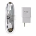 thumbnail image 1 of Samsung (EP-TA20JWE) Fast Charger & Cable for Micro USB Devices - White, 1 of 2