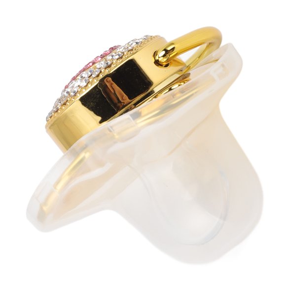 Chupete para bebé Jadeshay silicona forma de corazón personalizado