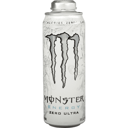 Monster Energy, Zero Ultra Cap Can, 24 Fl Oz, 12 Count