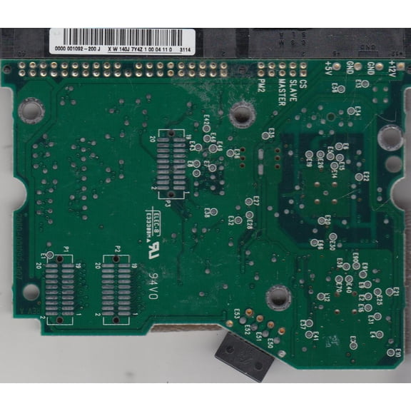 WD1200BB-00CAA1, 0000 001092-200 J, WD IDE 3.5 PCB
