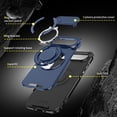 thumbnail image 6 of MYKOMI Compatible with iPhone 17 Air Case with Stand, Heavy Duty Shockproof Phone Case for iPhone 17 Air with Camera Cover, 6 of 7