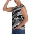 thumbnail image 3 of Kdxio Horse Silhouette for Men's Muscle T-shirt,Sleeveless for Workout Running Athletic Gym Lounge Casual, 3 of 7