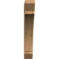 thumbnail image 2 of Ekena Millwork 4"W x 26"D x 26"H Thorton Slat Rough Sawn Bracket, Western Red Cedar, 2 of 4