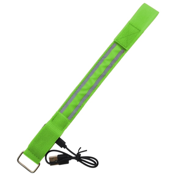 Virelaxpo LED Light Up Bracelets for Night Activity, Glow Wristbands Adjustable for Sports and Party, Fluorescent Nylon Material Safe Use