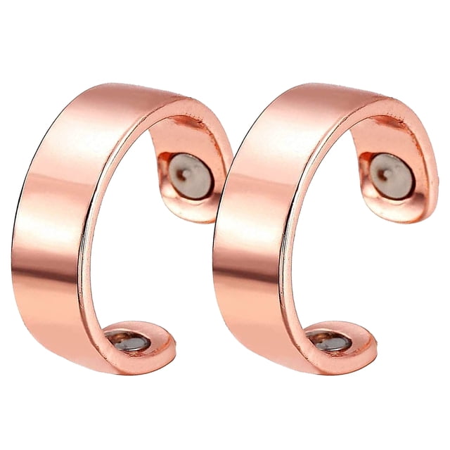 Anillo Magnético Abierto Anillo Adelgazante Cuidado De La Salud Anillos De Dedo 2 Uds Sweethay CE007788-03