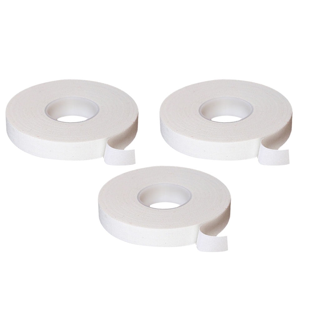 HAMPPLIES 3-Pack White Elastic Finger Tape for Guzheng Pipa Performance, Professional Cloth Design for Musicians