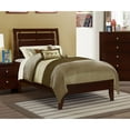 thumbnail image 2 of Coaster  Furniture Serenity Panel Bed Rich Merlot And Mod Grey Twin, 2 of 5