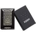 thumbnail image 6 of 49087 Zippo Laser Engrave Black Matte Pocket Lighter, 6 of 6