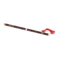 thumbnail image 1 of Chinese Bamboo Flute,Portable Traditional C Key Dizi Bitter Bamboo Flute Wind Instruments with Chinese Knot for Beginners, 1 of 7