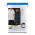 thumbnail image 3 of Fruit of the Loom Men's V-Neck Undershirts, 6-Pack, 3 of 9